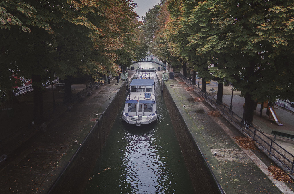 Sur les ponts du Canal Saint-Martin