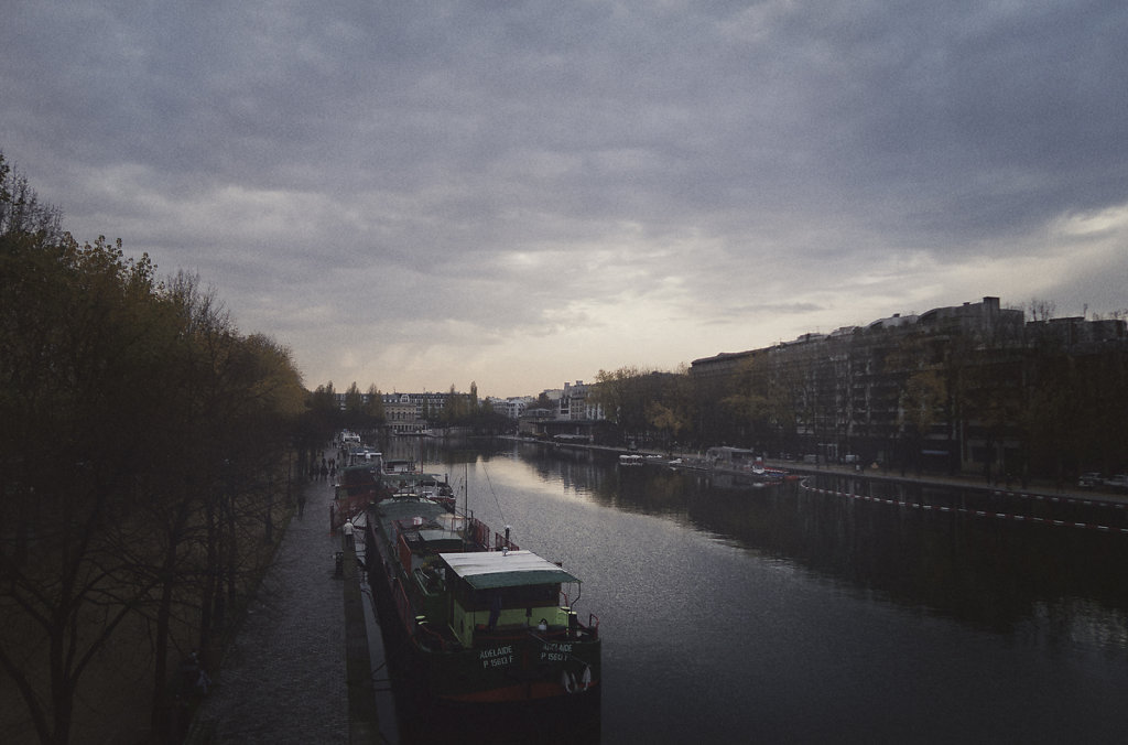 Le canal de L'Ourcq