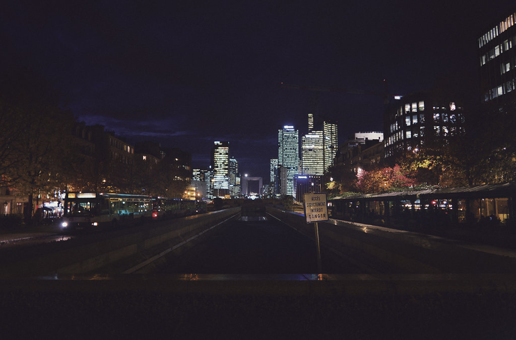 Neuilly-sur-Seine la nuit